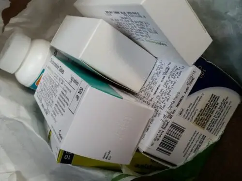 Some of my Fibromyalgia meds - yes, some of them!