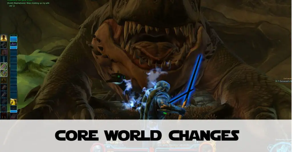 SWTOR Core World Changes in KotFE