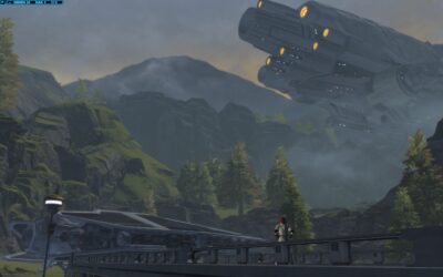 Landing at Odessen in SWTOR' Knights of the Fallen Empire