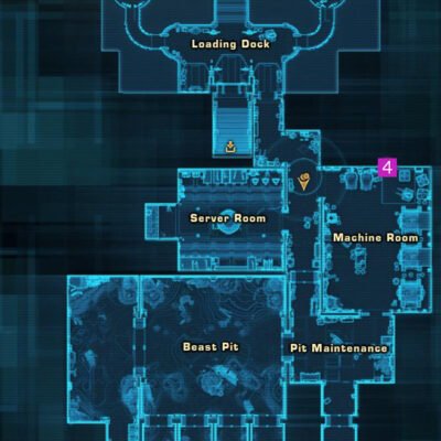 Palace Map - Sub-Level 1