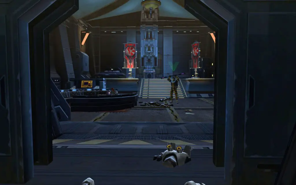 For Allies in Battle, 2 are found in this room in your Alliance Base