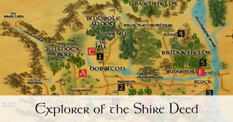 LOTRO Explorer of the Shire Deed
