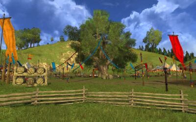 The Party Tree in The Shire - LOTRO