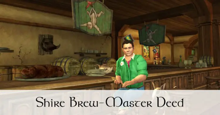 LOTRO Shire Brew-Master Deed Guide and Map