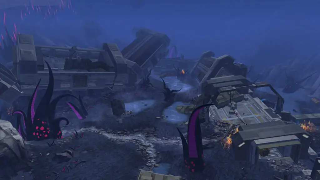 The Train Wreck during the Umbara Flashpoint