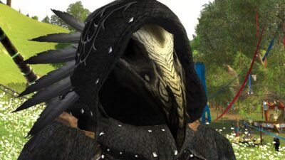 Mask of the Autumn Wanderer - LOTRO Fall Festival Head Cosmetic