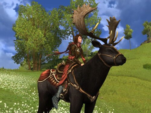 Steed of the Autumn Traveller - Elk Mount for LOTRO Fall Festival 2019