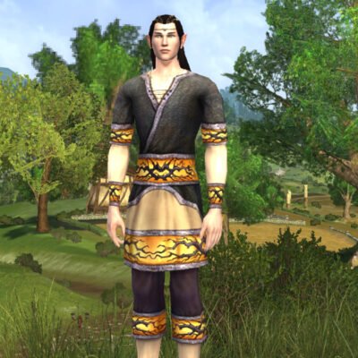 Tunic and Trousers of Autumn Nights - Fall Festival Upper Body Cosmetic