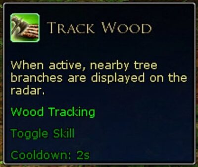 Gathering Ability Track Wood