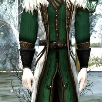 Vestments of the Northern Sky (Front) LOTRO Yule Fest 2018 Reward