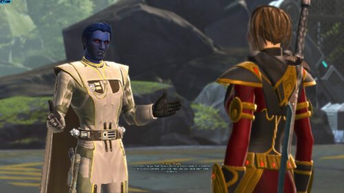 Seganu explains that Theron Shan gets aid from Zenta in Exchange for Alliance Secrets