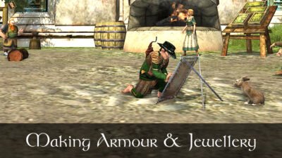 Making Armour and Jewellery in LOTRO - Explorer, Armourer, Tinker Crafting