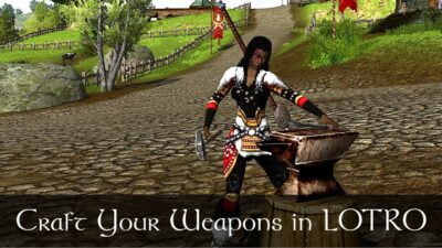 LOTRO Crafting - Armsman (Weaponsmith), Woodsman (Woodworker) - Make Your Own Weapons in LOTRO!