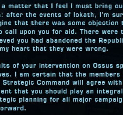 People in the Republic believed you abandoned them