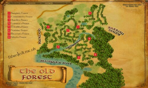 Flowers of the Old Forest Deed Map