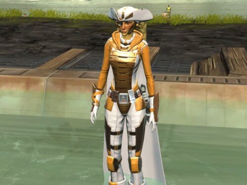 The Pirate Gear and Outfit you get by completing Shadow of Revan missions on Rishi in SWTOR