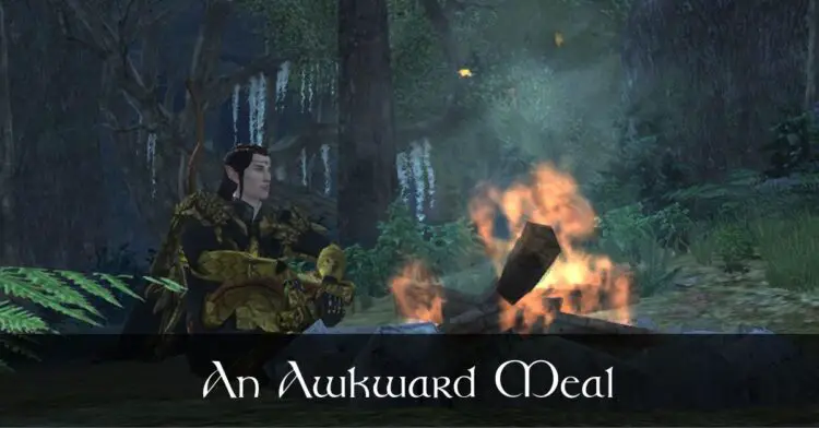 An awkward meal - Caethir - LOTRO Fanfiction
