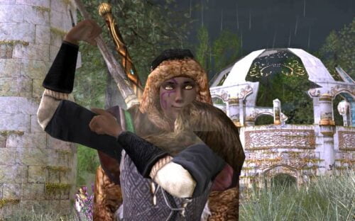 Less Muscle Strength is one of my Symptoms of Fibromyalgia, not like my strong LOTRO Beorning!