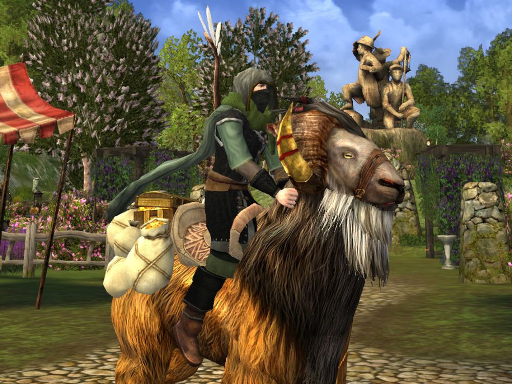Treasure-laden Goat Mount drops from Caches