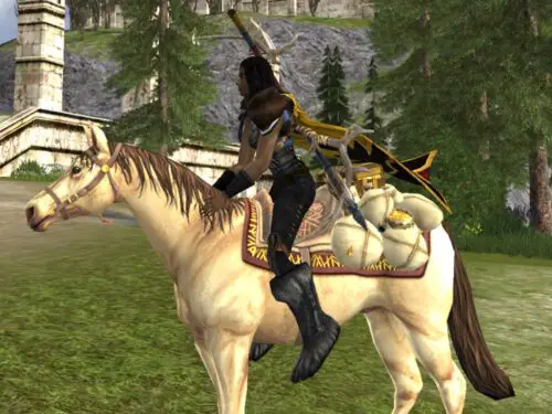 Treasure Laden Steed Mount drops from Huge Caches