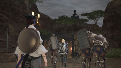 Going to war with the gladiators in FFXIV