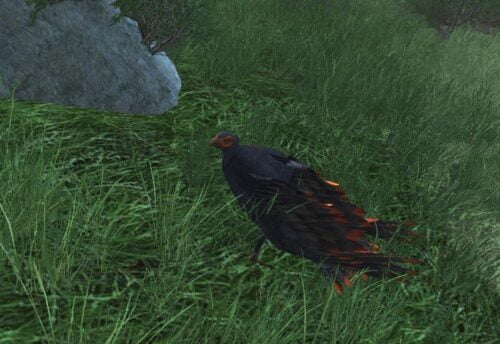Gwathruin, Herynglas' Black and Red Lesser Eagle
