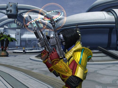 Alliance Emissary's Gloves, Zakuulan Exile's Blasters and Galactic Command Weapon Tunings