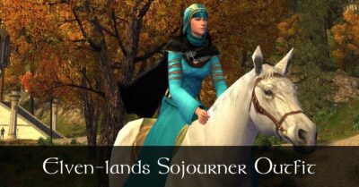 Elven-lands Sojourner - LOTRO Outfit Idea for Female Characters