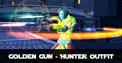 Golden Gun - SWTOR Chiss Bounty Hunter Outfit