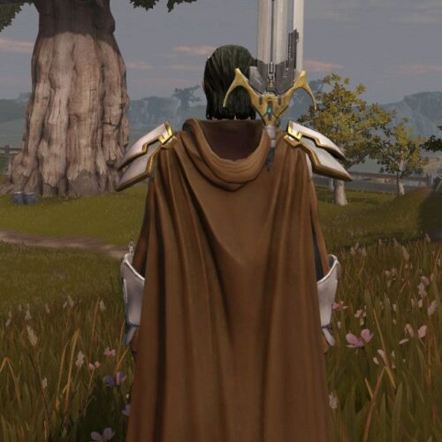 Conquered Exarch's Meditation Robe - Cloak
