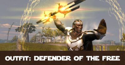 Defender of the Free - SWTOR Jedi Shadow Outfit