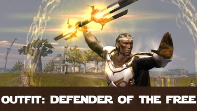 Defender of the Free - SWTOR Jedi Shadow Outfit