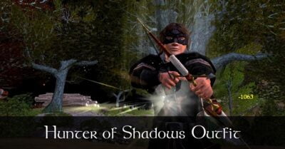 Hunter of Shadows - LOTRO Hobbit Hunter Outfit