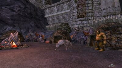 Orc Slayer Deed can be progressed at Norbury Gates (but there are only a few Wargs)