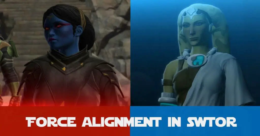 SWTOR Force Alignment: Are you Dark, Light or Neutral? And why do Non-Force Users have an alignment?