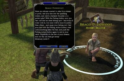You get the LOTRO Fishing ability from Hobby Masters