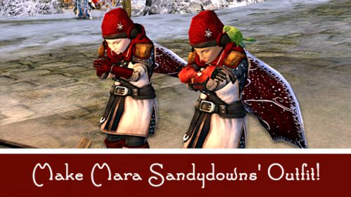 LOTRO How to Make Mara Sandydowns outfit from Frostbluff