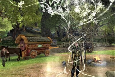High Elven Warden levels up in Bree-land, image for the VIP Event on the LOTRO Events Schedule