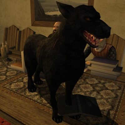 Tome of the Ill Omened Hound - Cosmetic Pet from LOTRO Ill Omens Skirmish Event