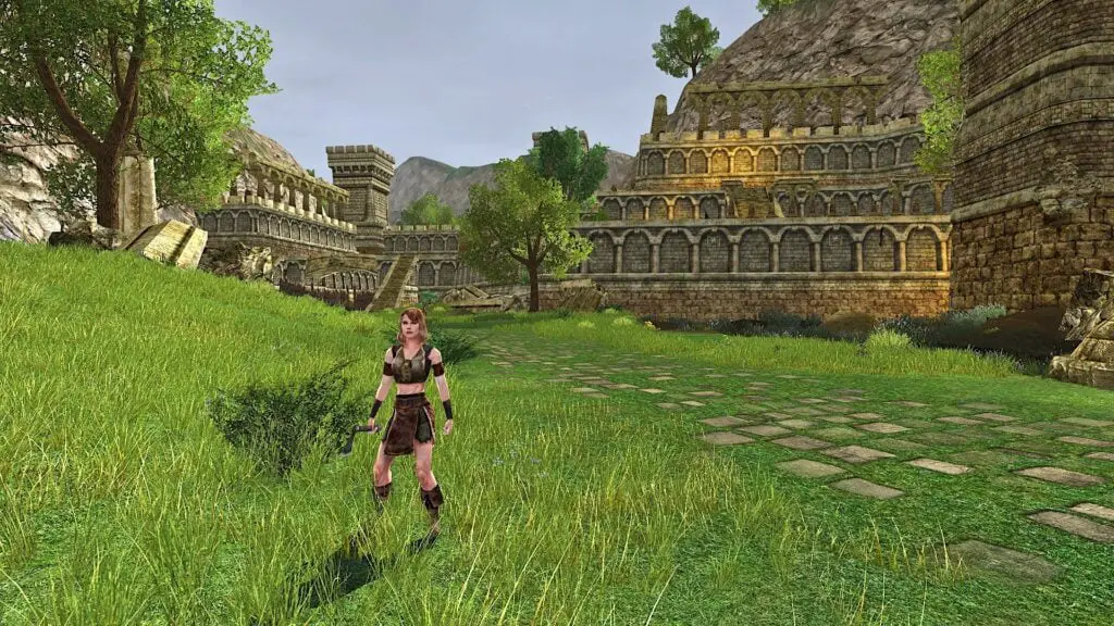 Inside the South-guard Ruins in Bree-land