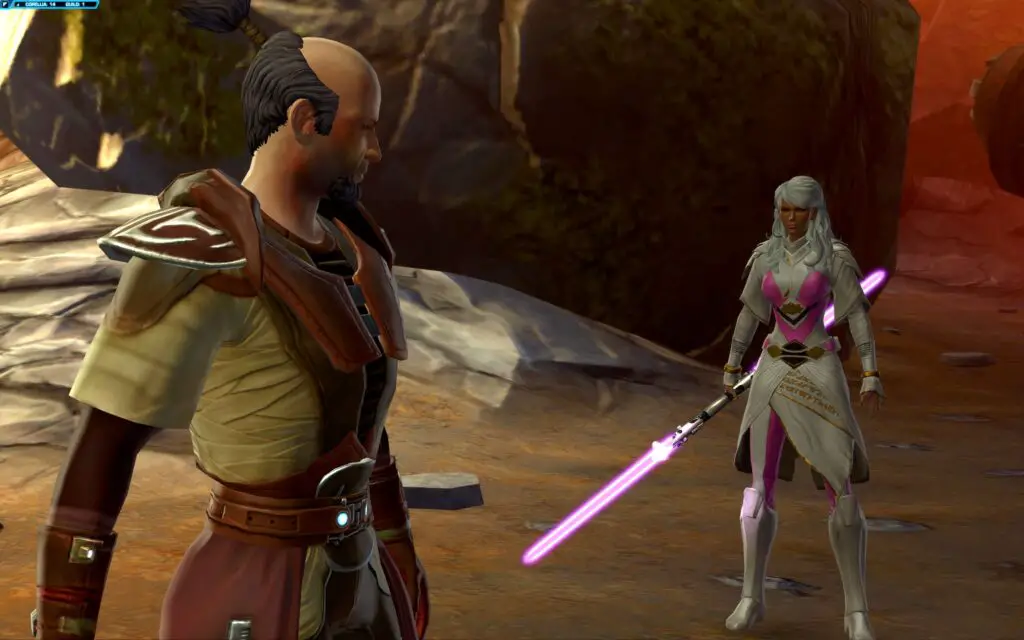 Master Syo Bakarn is the First Son in SWTOR's Jedi Consular Story