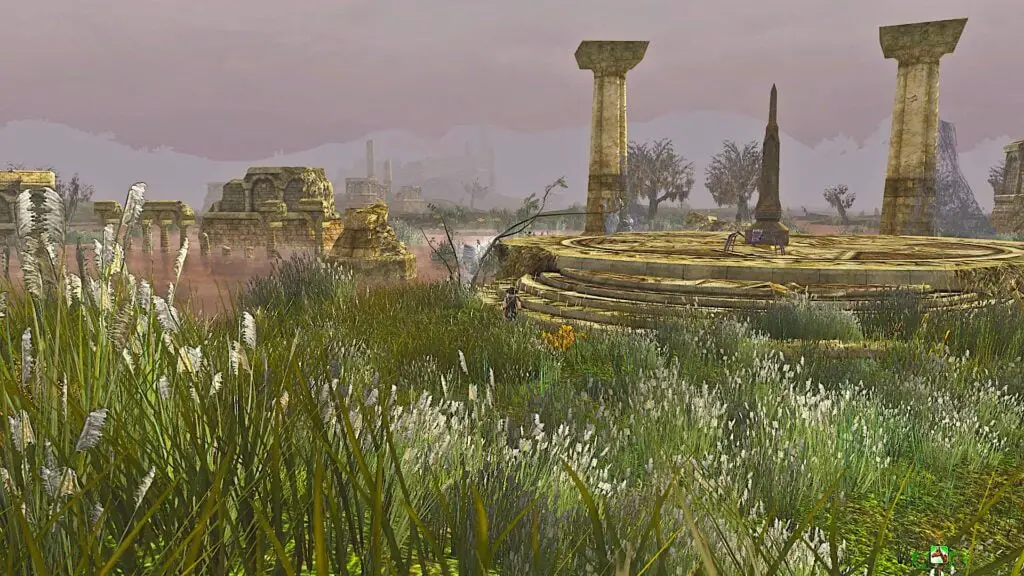 Woodsedge Ruins can be found at the North end of Midgewater Marsh