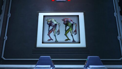 Decoration: Artwork - Rakghoul Lurkers, on a stronghold wall