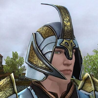 Flourished Ceremonial Helm - Head Cosmetic