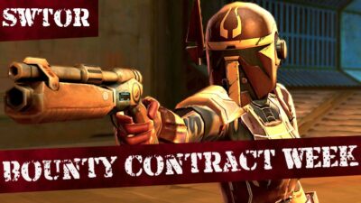 SWTOR Bounty Contract Week 2020 - How to Get Started, and the BBA Rewards Available
