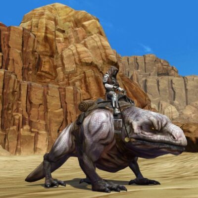 Infected Dewback, SWTOR Rakghoul Event Mount on Tatooine