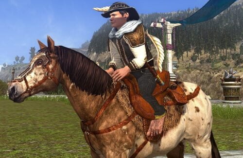 Prized Eglain Steed - the lovely pony you can acquire from the Lone-Lands in LOTRO