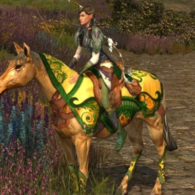 Springtime Steed / Horse, Mithril Coins Mount, LOTRO