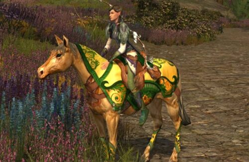 Springtime Steed / Horse, Mithril Coins Mount, LOTRO