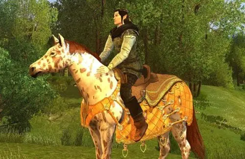 Steed of Nárië - a past LOTRO Summer Festival Horse